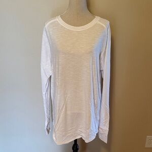 We The Free Soft White Long Sleeve Top